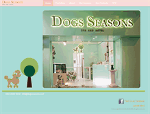 Tablet Screenshot of dogsseasons.com